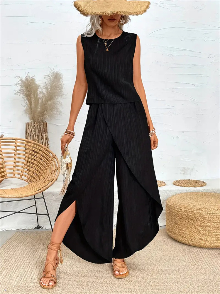 T-Shirts - Fashionable Set Relaxed Oversized Comfortable Set