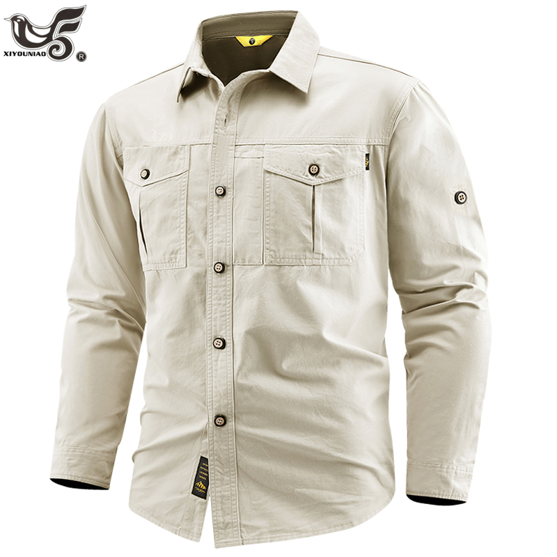Business Military Shirts Men T - Tactical Military Shirt Cargo 评论和价格